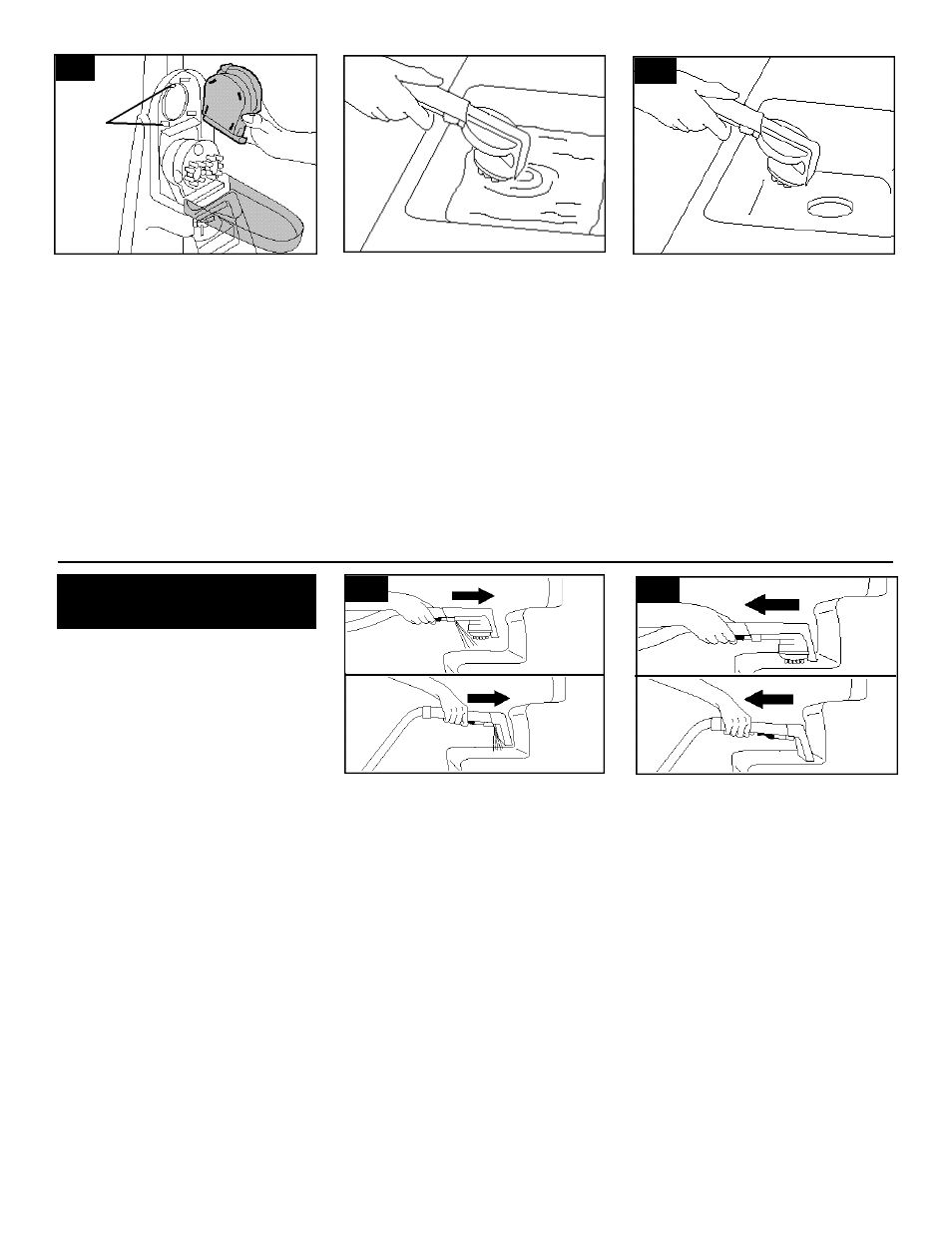 Cleaning carpeted stairs, After using tool | Hoover LS User Manual | Page 12 / 15