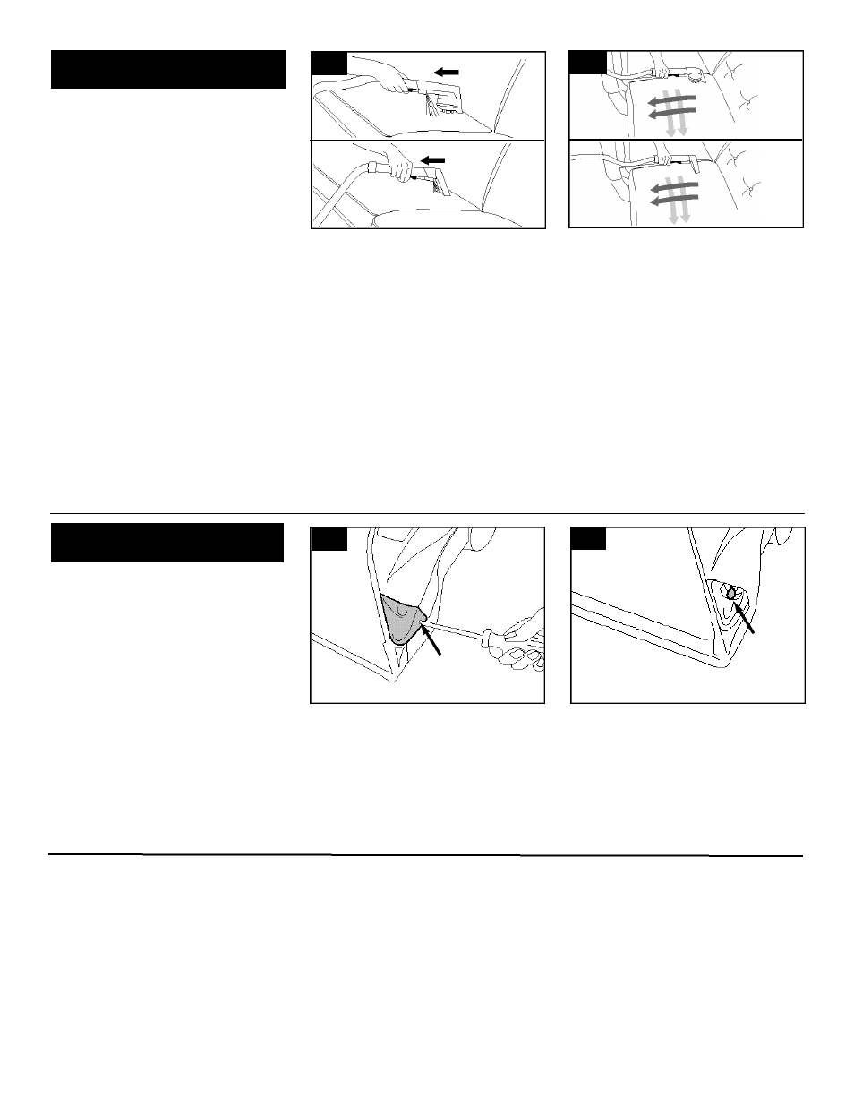 Maintenance, Lubrication, What to buy | W h e re to buy, Cleaning upholstery | Hoover LS User Manual | Page 13 / 15