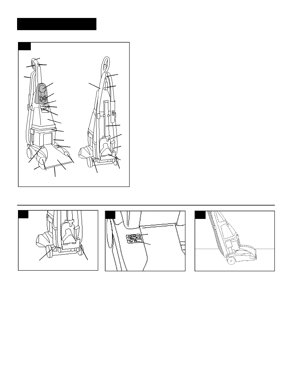How to use, Deep cleaner description, On/off pedal & handle release pedal | Cleaning mode indicator | Hoover LS User Manual | Page 6 / 15
