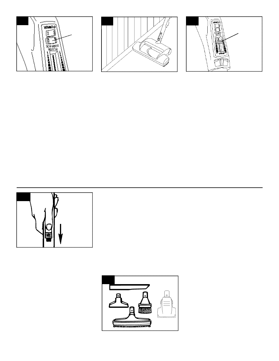 Suction regulator, Cleaning tools | Hoover WindTunnel Wind Tunnel Canister Cleaner with Powered Hand Tool User Manual | Page 6 / 14