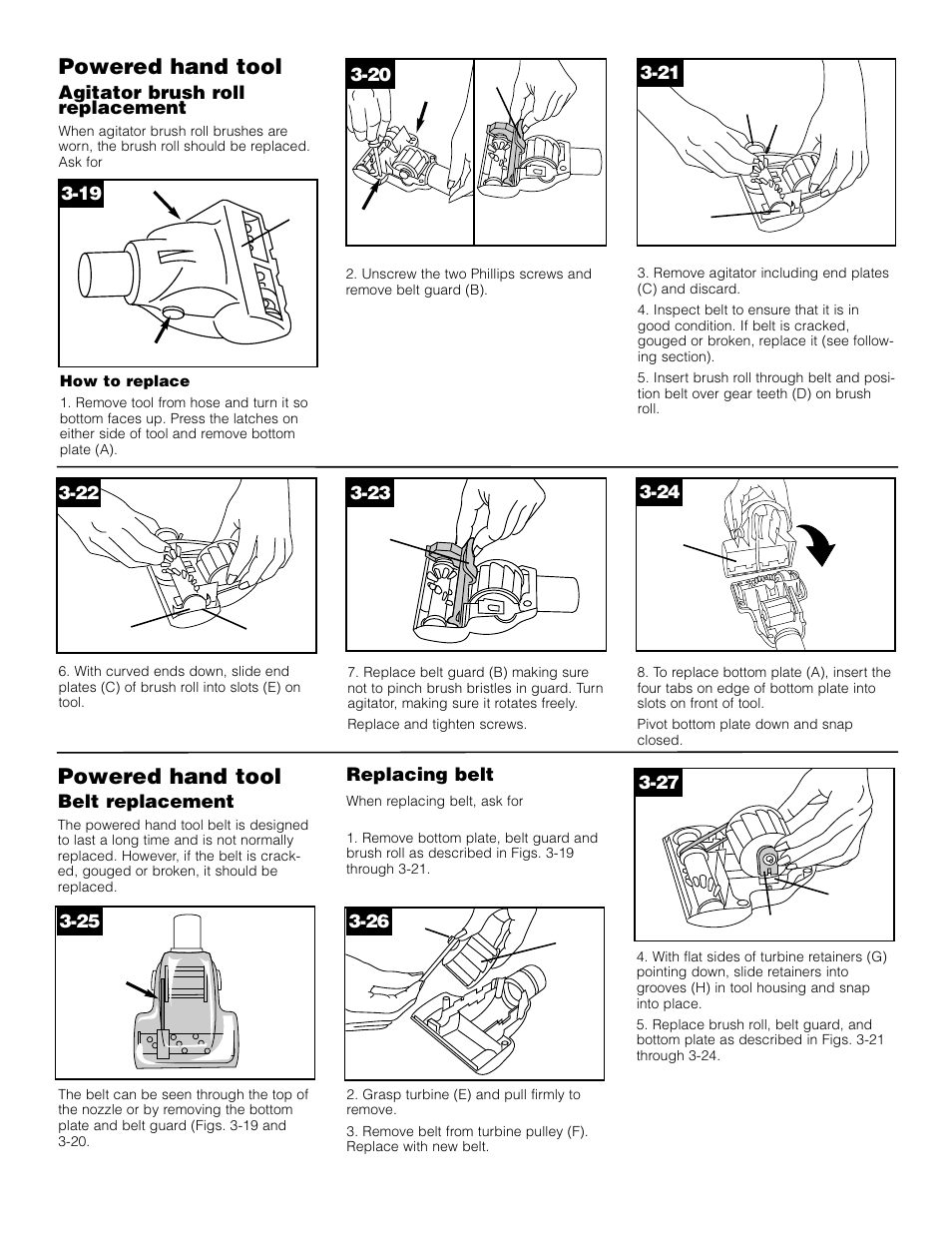 Powered hand tool | Hoover WindTunnel Wind Tunnel vacuum cleaner User Manual | Page 12 / 32