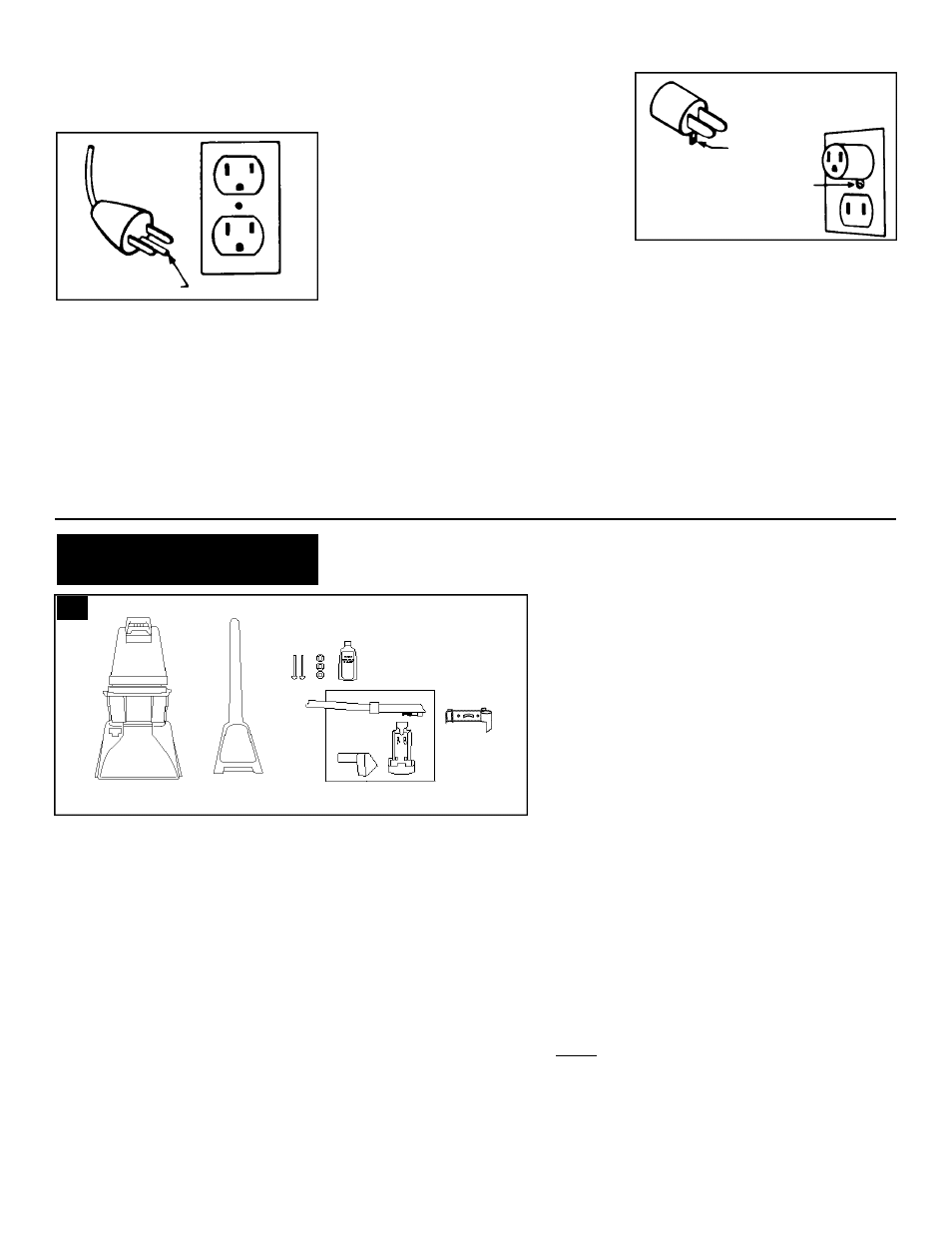 Danger, Assembly, Grounding instructions | Hoover Plus User Manual | Page 3 / 12