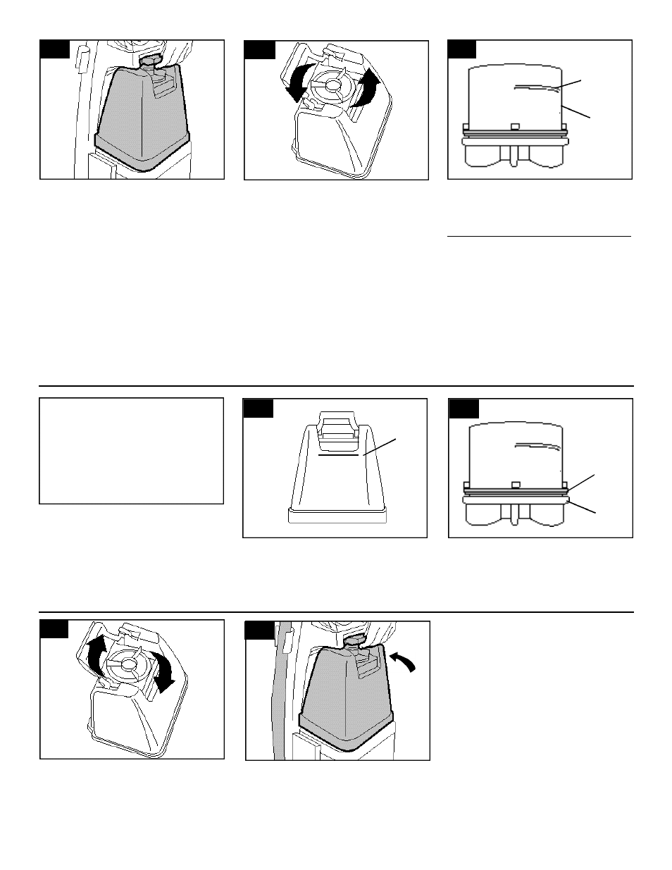 The tanks, Recovery tank, How to empty | Continued | Hoover Plus User Manual | Page 7 / 12