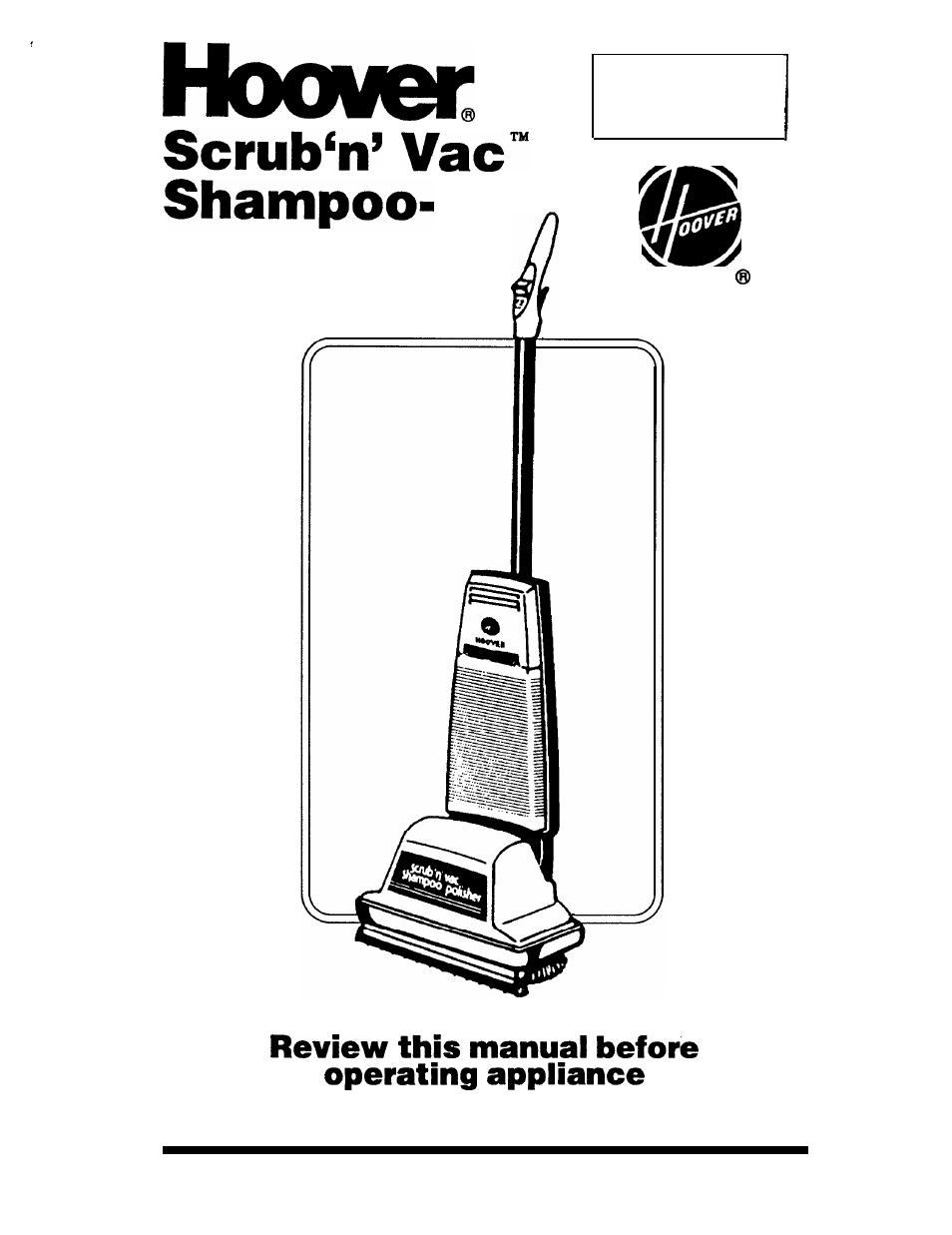 Hoover Shampoo- Polisher User Manual | 23 pages