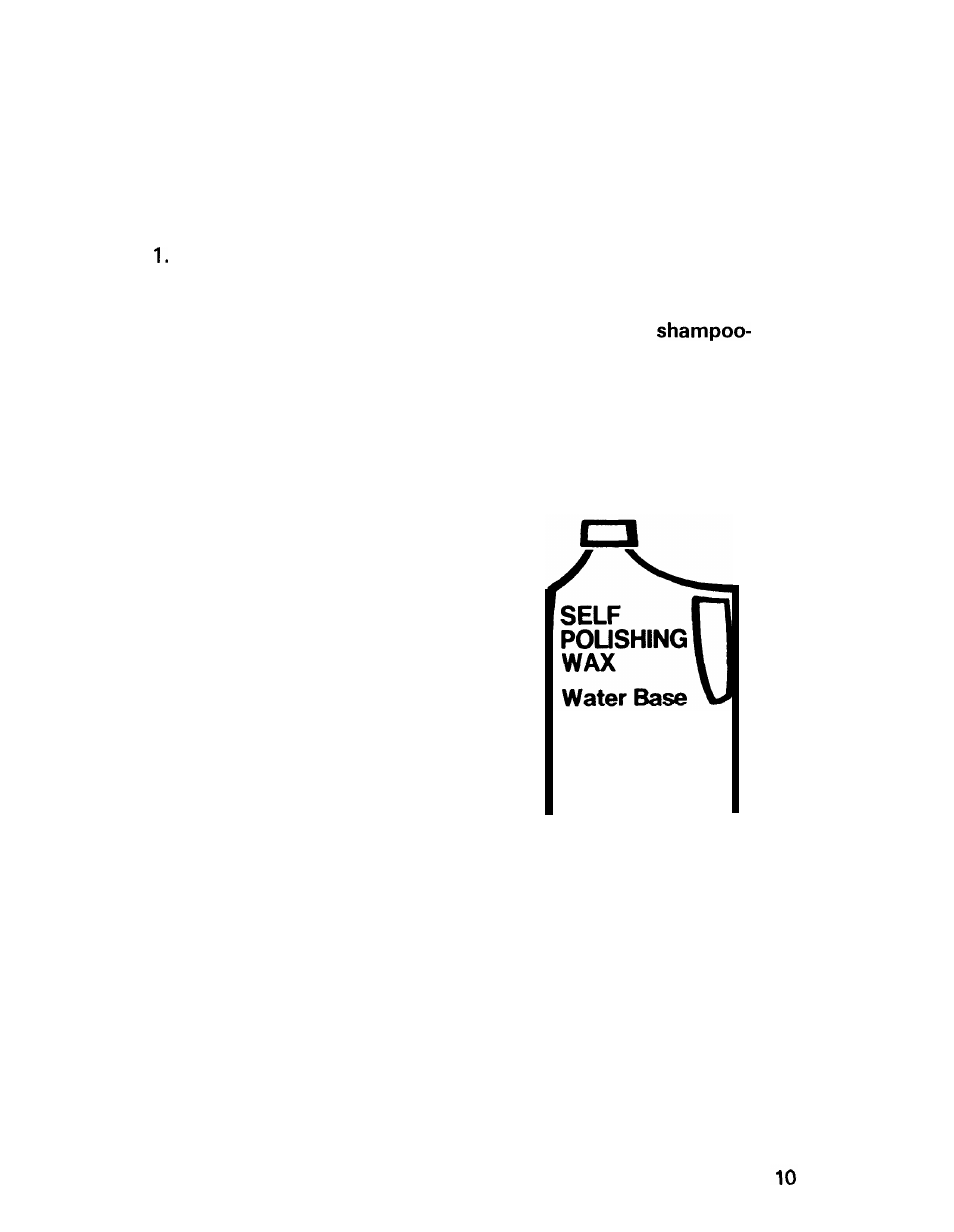 Waxing floors, Solvent cleaning wax method, Water-base wax | Solvent-base wax | Hoover Shampoo- Polisher User Manual | Page 11 / 23