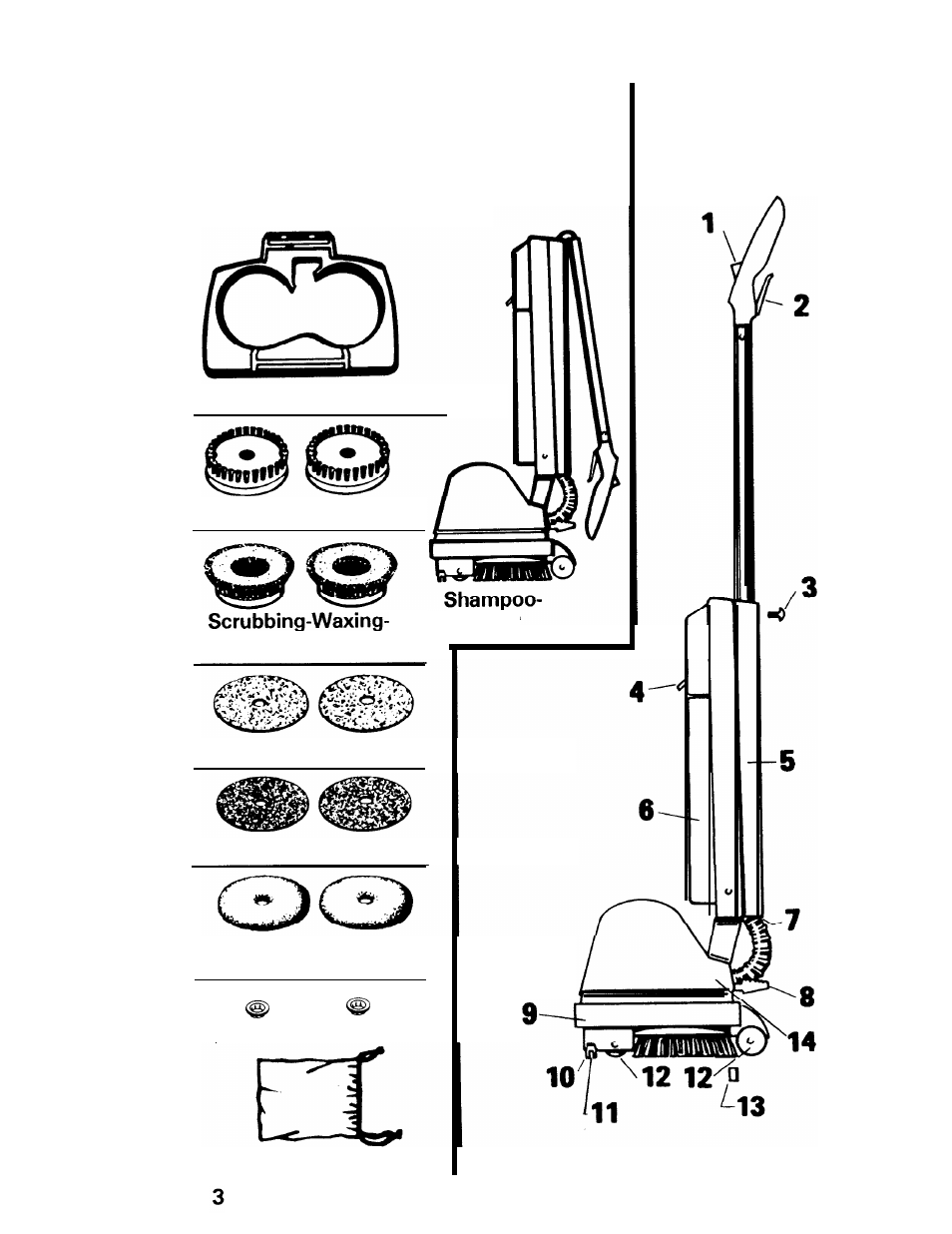 Unpacking | Hoover Shampoo- Polisher User Manual | Page 4 / 23