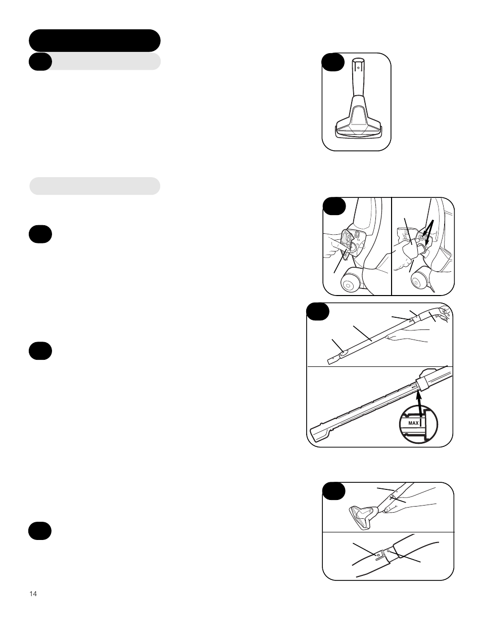 Using the tools | Hoover FloorMate Floor Mate SpinScrub Hard Floor Cleaner with portable tool kit User Manual | Page 14 / 20