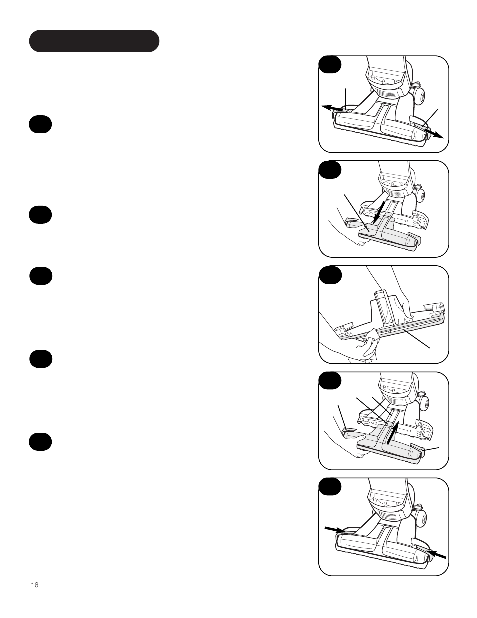 Maintenance | Hoover FloorMate Floor Mate SpinScrub Hard Floor Cleaner with portable tool kit User Manual | Page 16 / 20