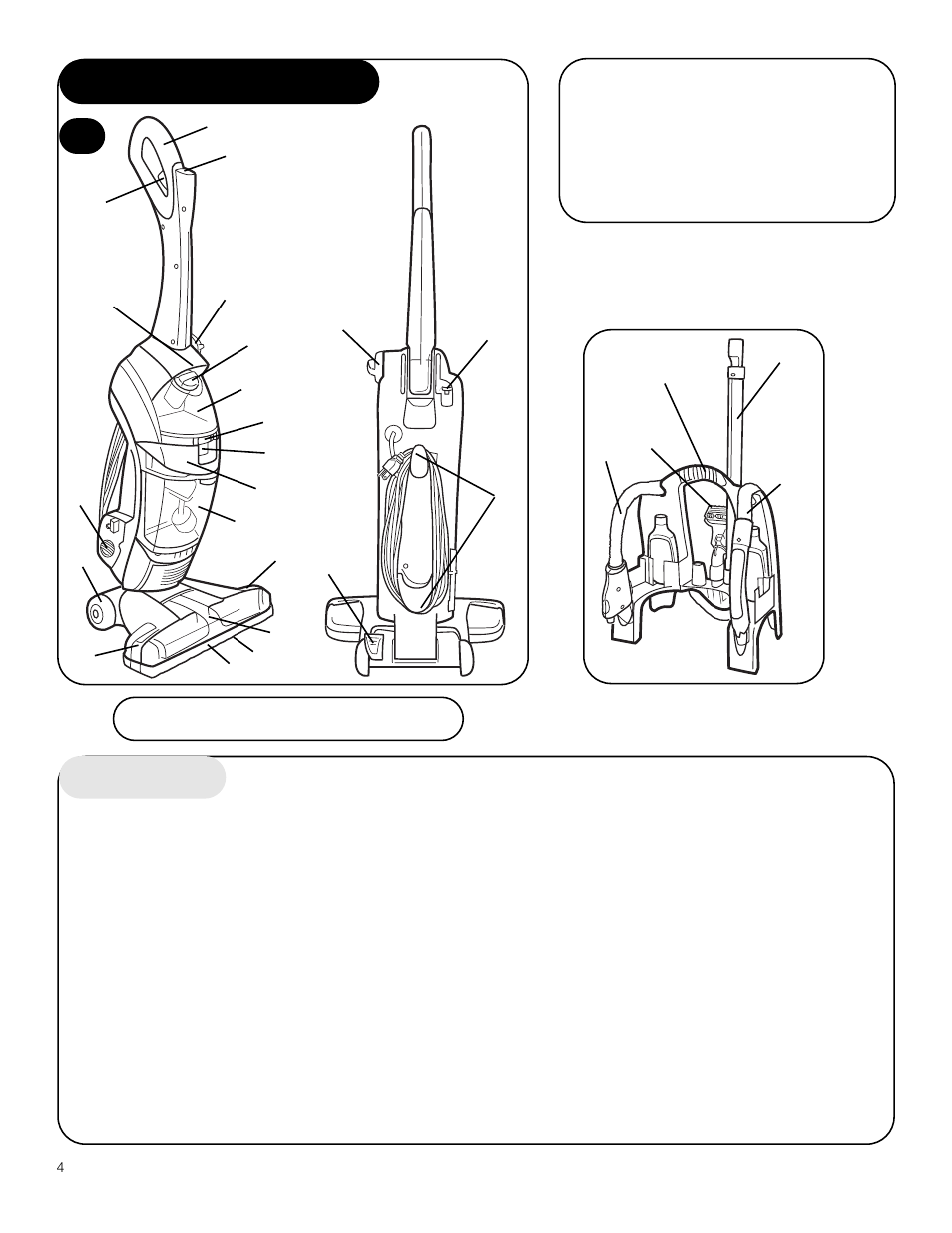 Cleaner description features | Hoover FloorMate Floor Mate SpinScrub Hard Floor Cleaner with portable tool kit User Manual | Page 4 / 20