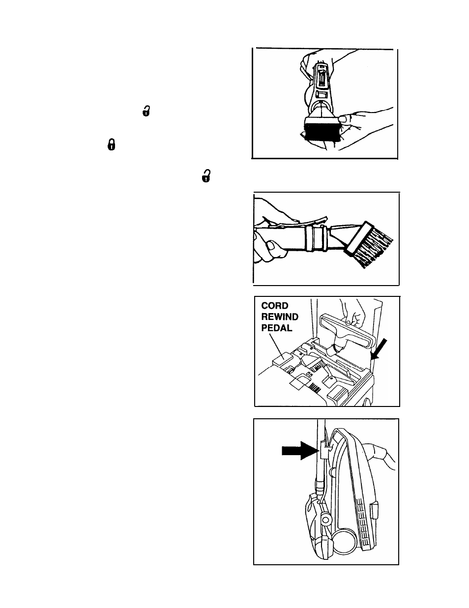 How to store cleaner | Hoover S1349 User Manual | Page 12 / 24