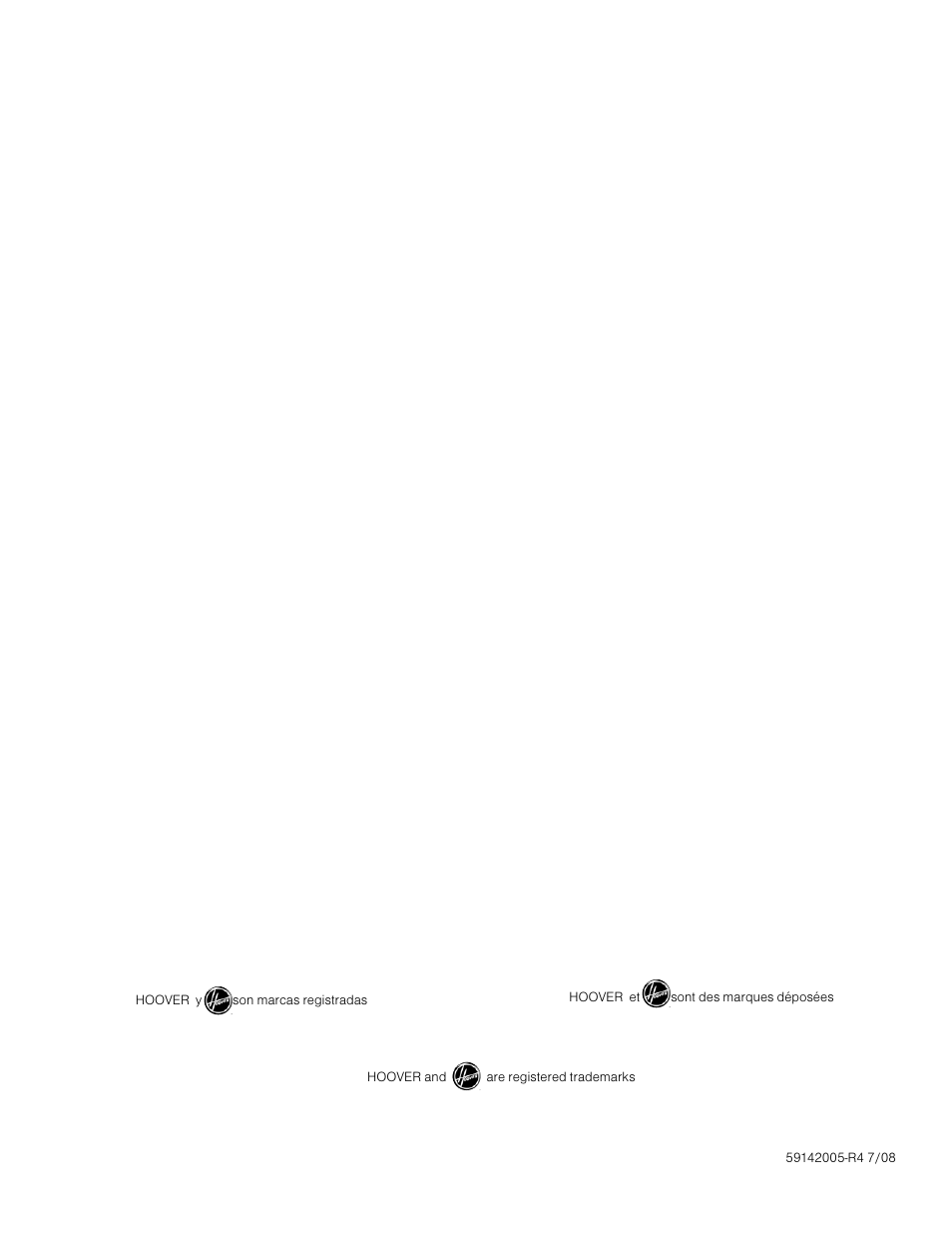 Hoover S3670 User Manual | Page 29 / 29