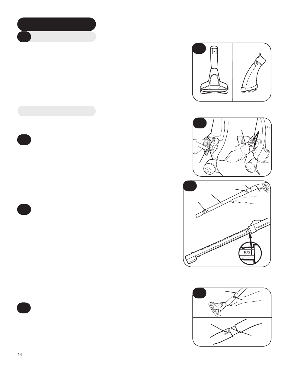 Using the tools | Hoover 800 User Manual | Page 14 / 20