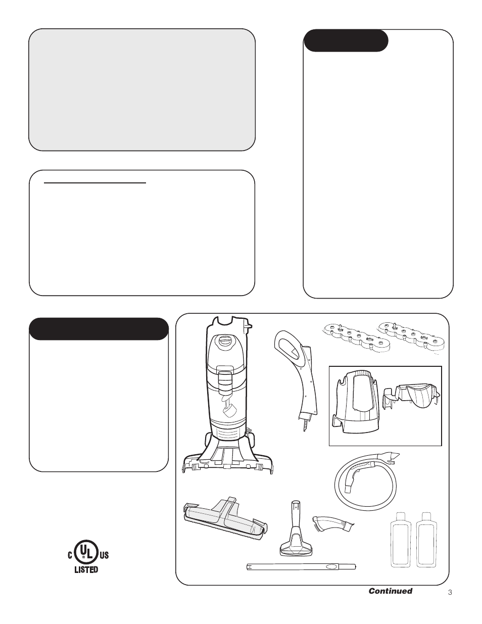 Fill in and save, Contents carton contents | Hoover 800 User Manual | Page 3 / 20