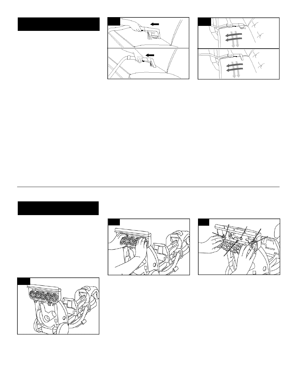 Maintenance, Removable brushes, Cleaning upholstery | Hoover SteamVac V2 User Manual | Page 14 / 17