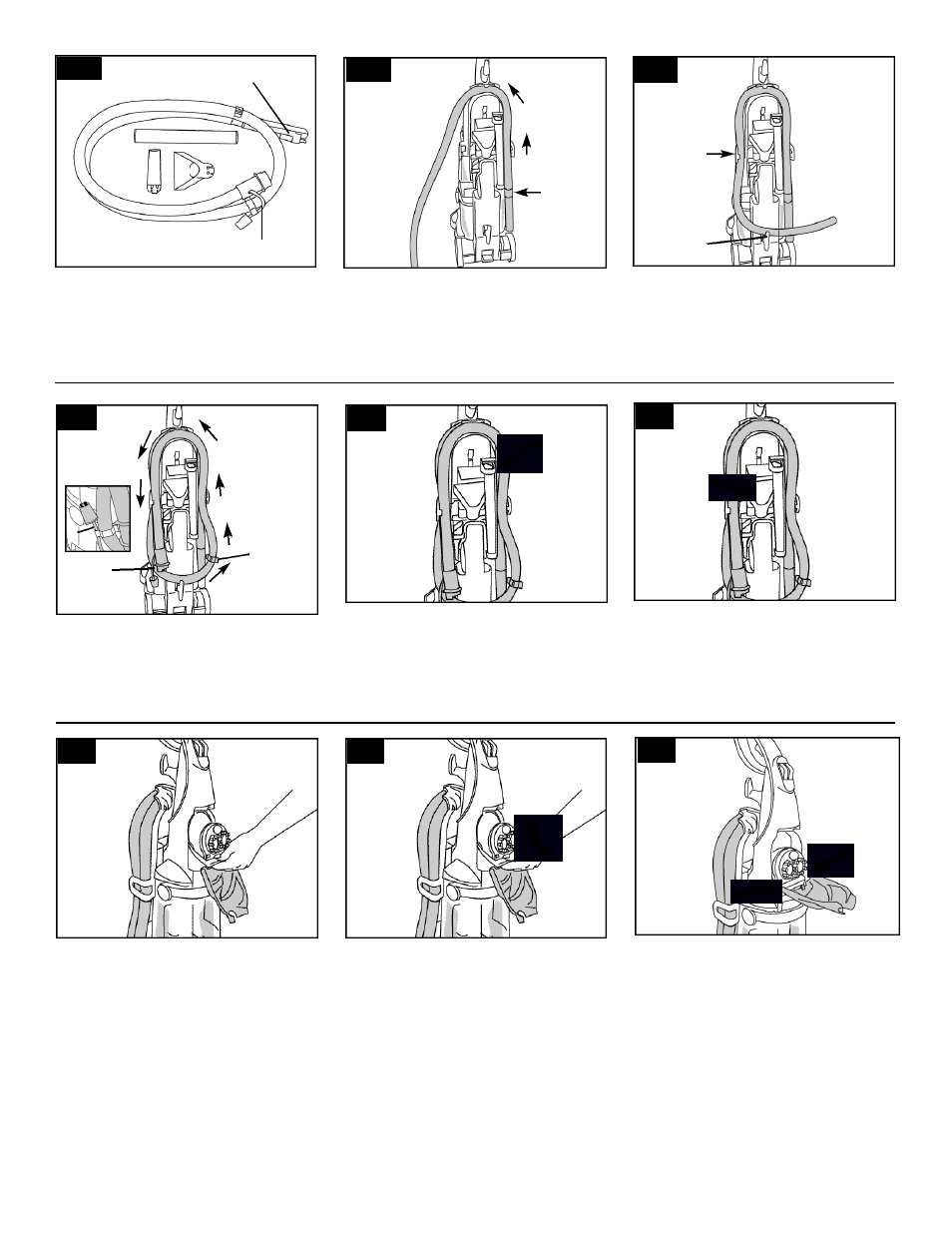 Storing hose and tools | Hoover SteamVac V2 User Manual | Page 5 / 17