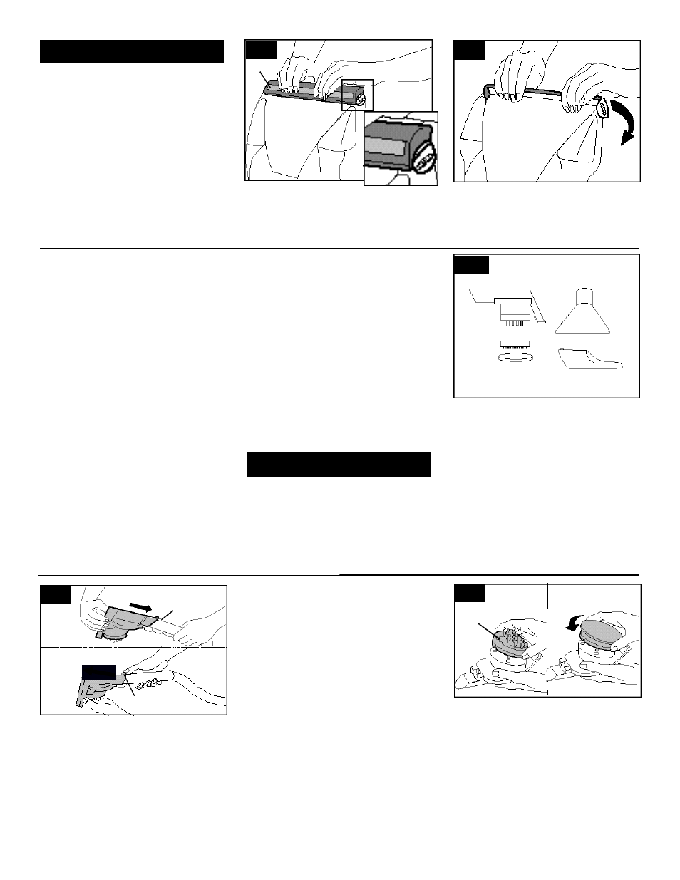 Cleaning bare floors, Using the tools | Hoover SpinScrub User Manual | Page 11 / 16