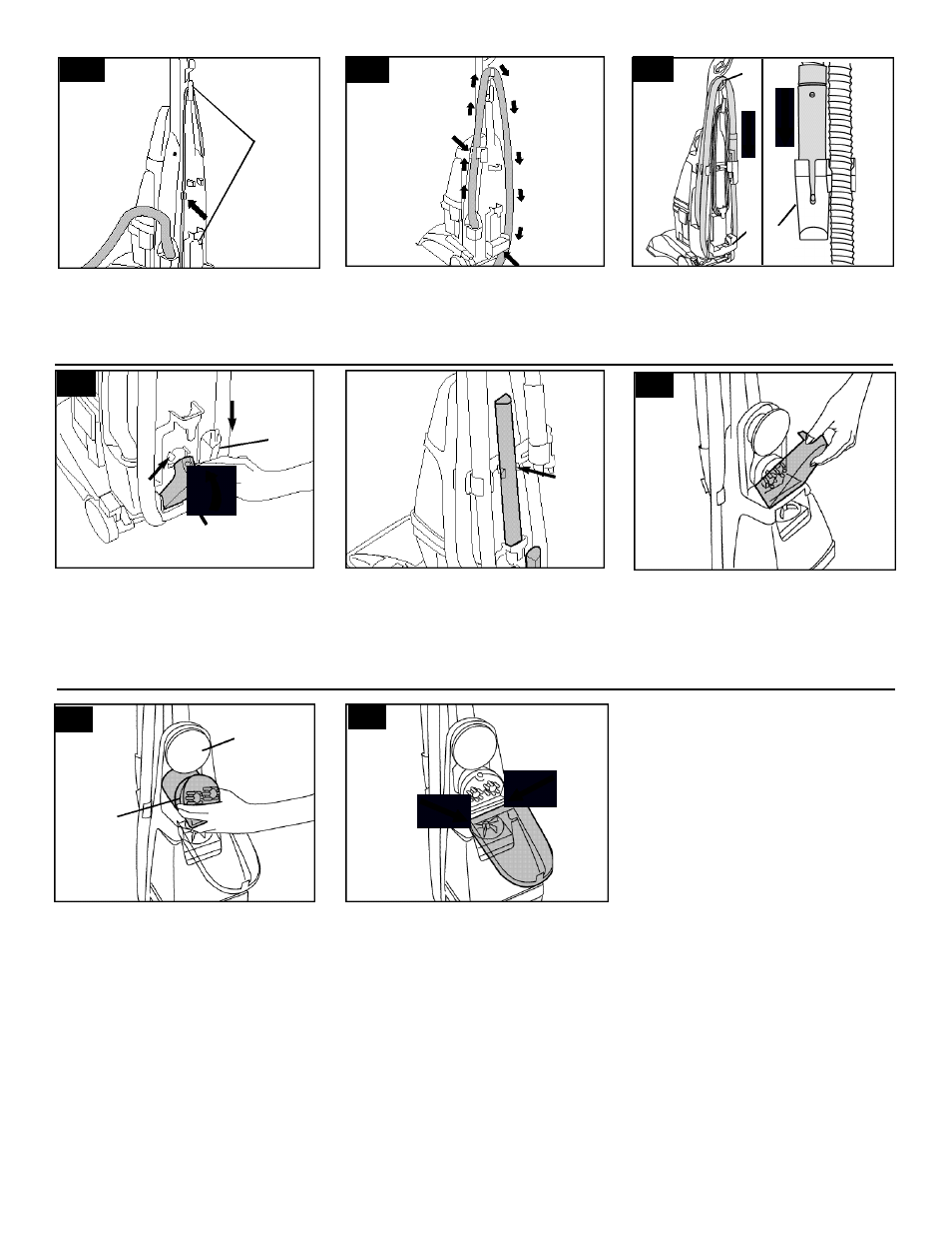 Storing hose & tools | Hoover SpinScrub User Manual | Page 5 / 16