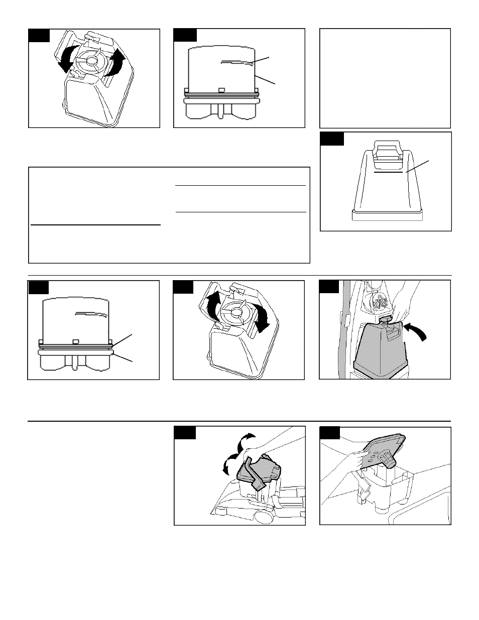 Recovery tank, How to empty | Hoover SpinScrub User Manual | Page 8 / 16