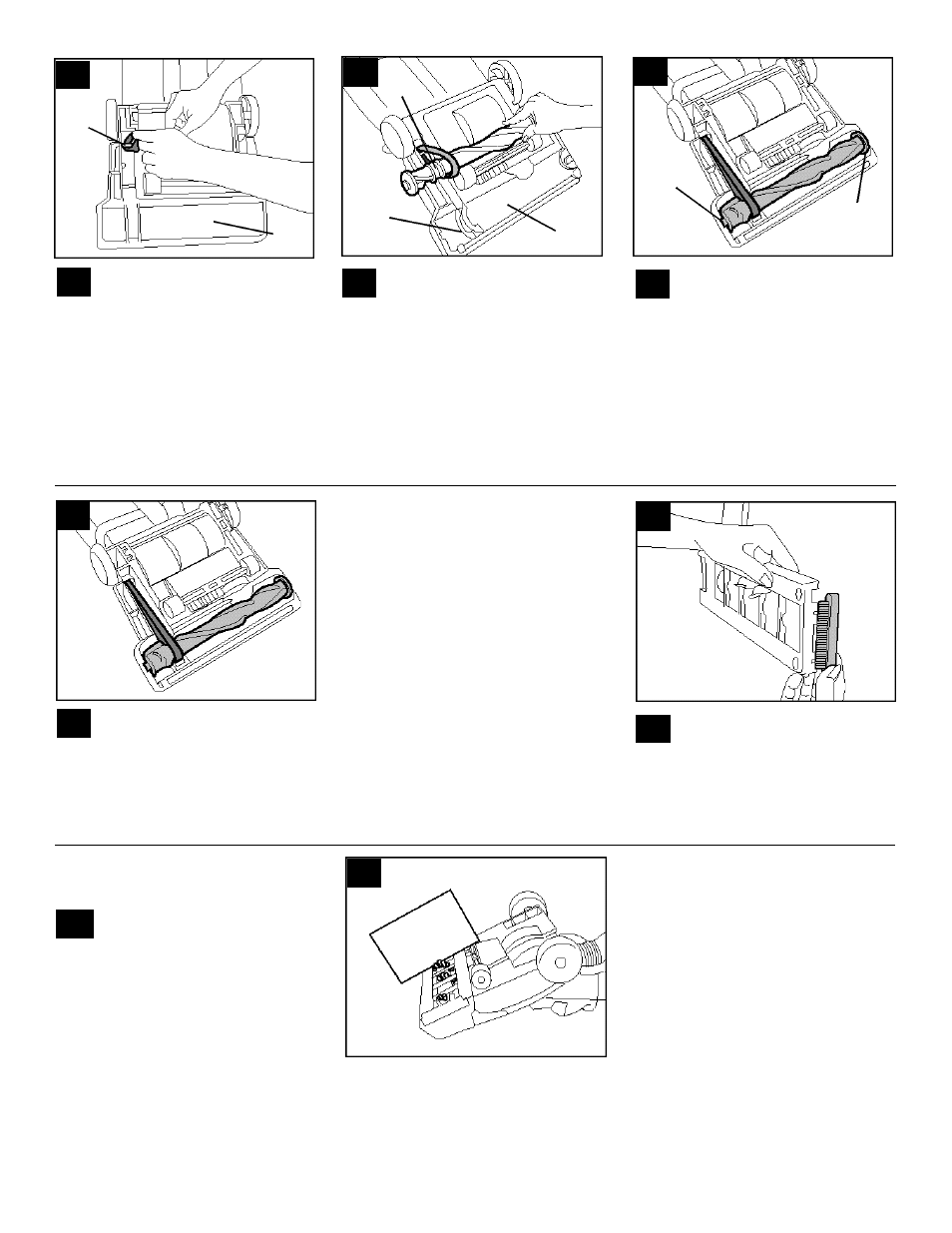 The edge groomers, The agitator brush roll | Hoover Wind Tunnel User Manual | Page 10 / 24