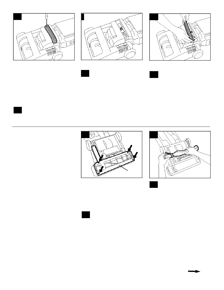 The headlight, The belt | Hoover Wind Tunnel User Manual | Page 9 / 24