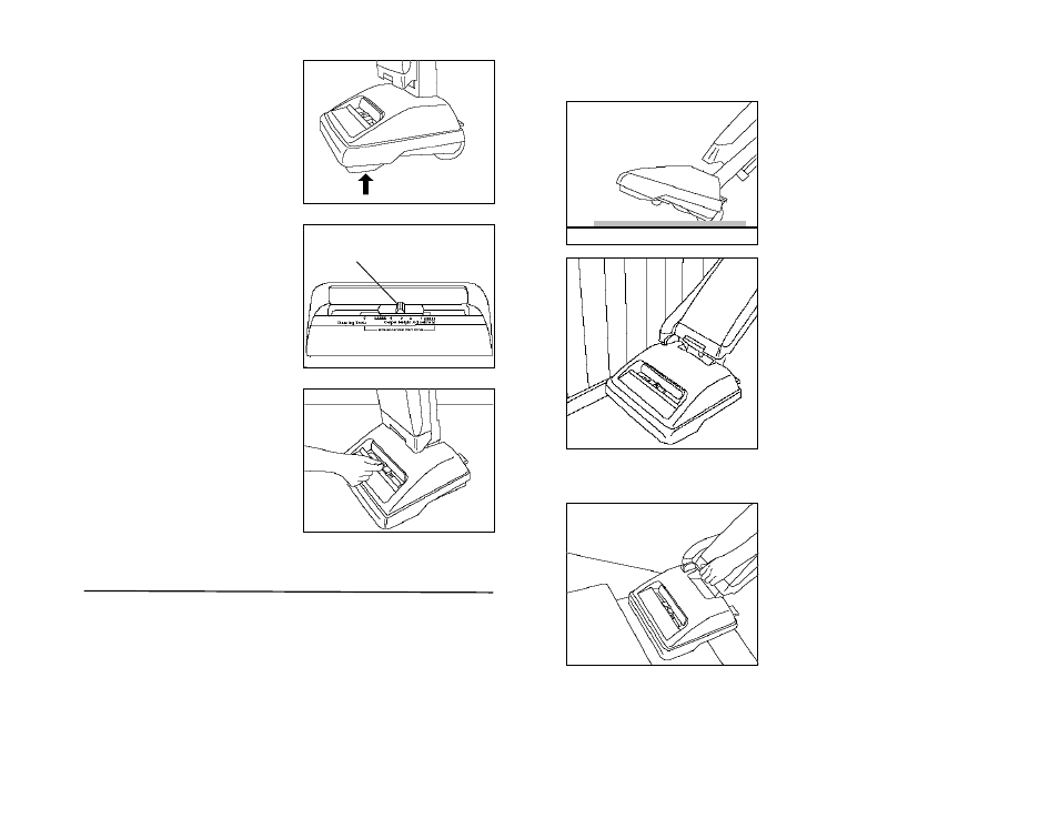 Carpet height adjustment, Cleaning lightweight flexible rugs, Edge cleaning | Stair cleaning | Hoover Limited User Manual | Page 8 / 15