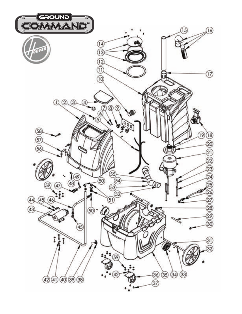 Hoover GROIUND COMMAND 961130016 User Manual | Page 6 / 10