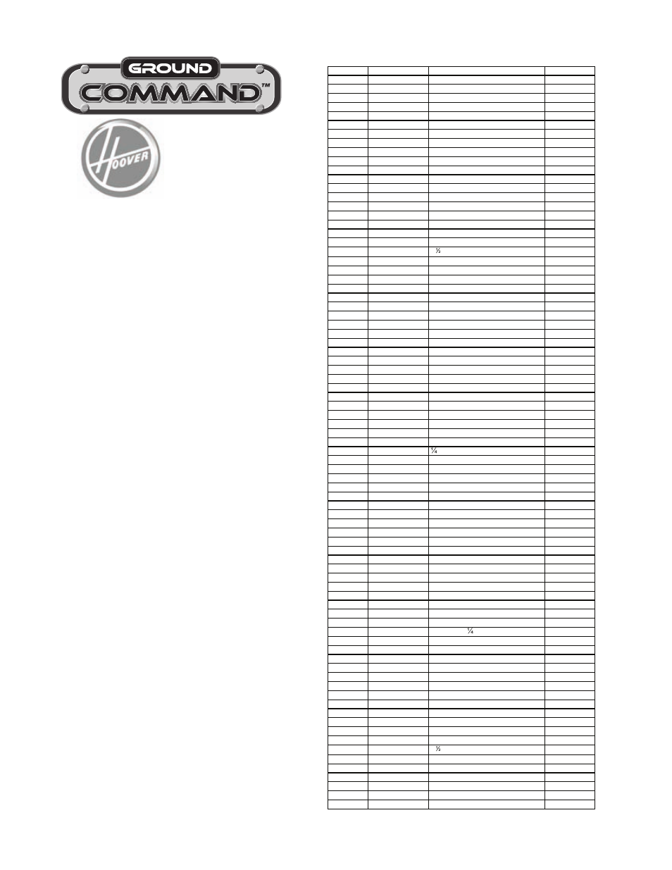 Page 8 | Hoover GROIUND COMMAND 961130016 User Manual | Page 9 / 10