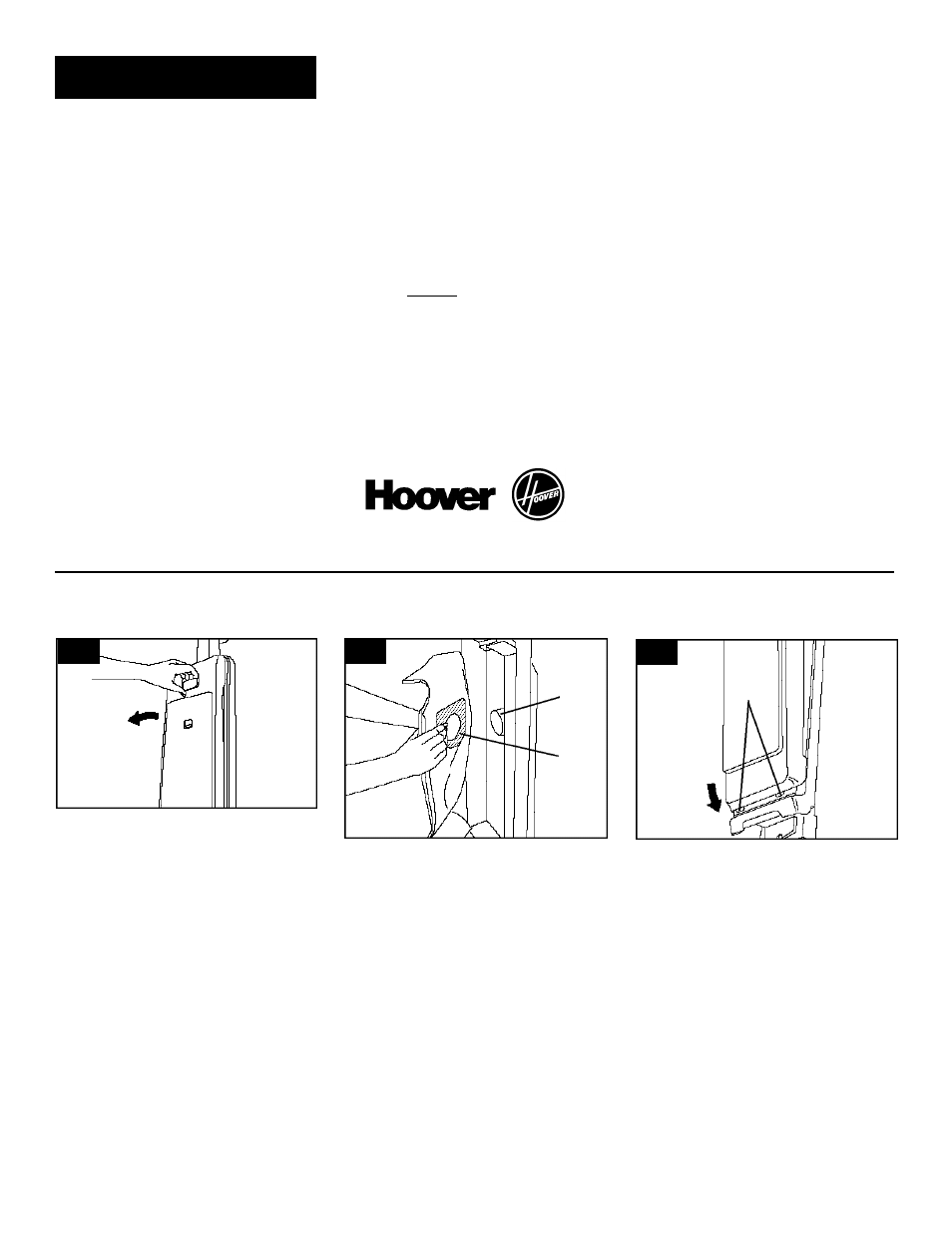 Maintenance, Filter bag, Changing filter bag | Hoover Breathe Easy User Manual | Page 10 / 15