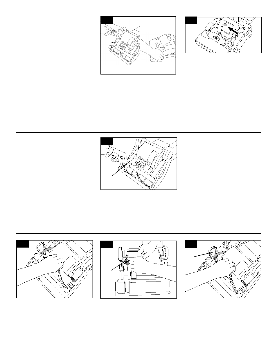 The headlight, Belt replacement | Hoover Breathe Easy User Manual | Page 11 / 15