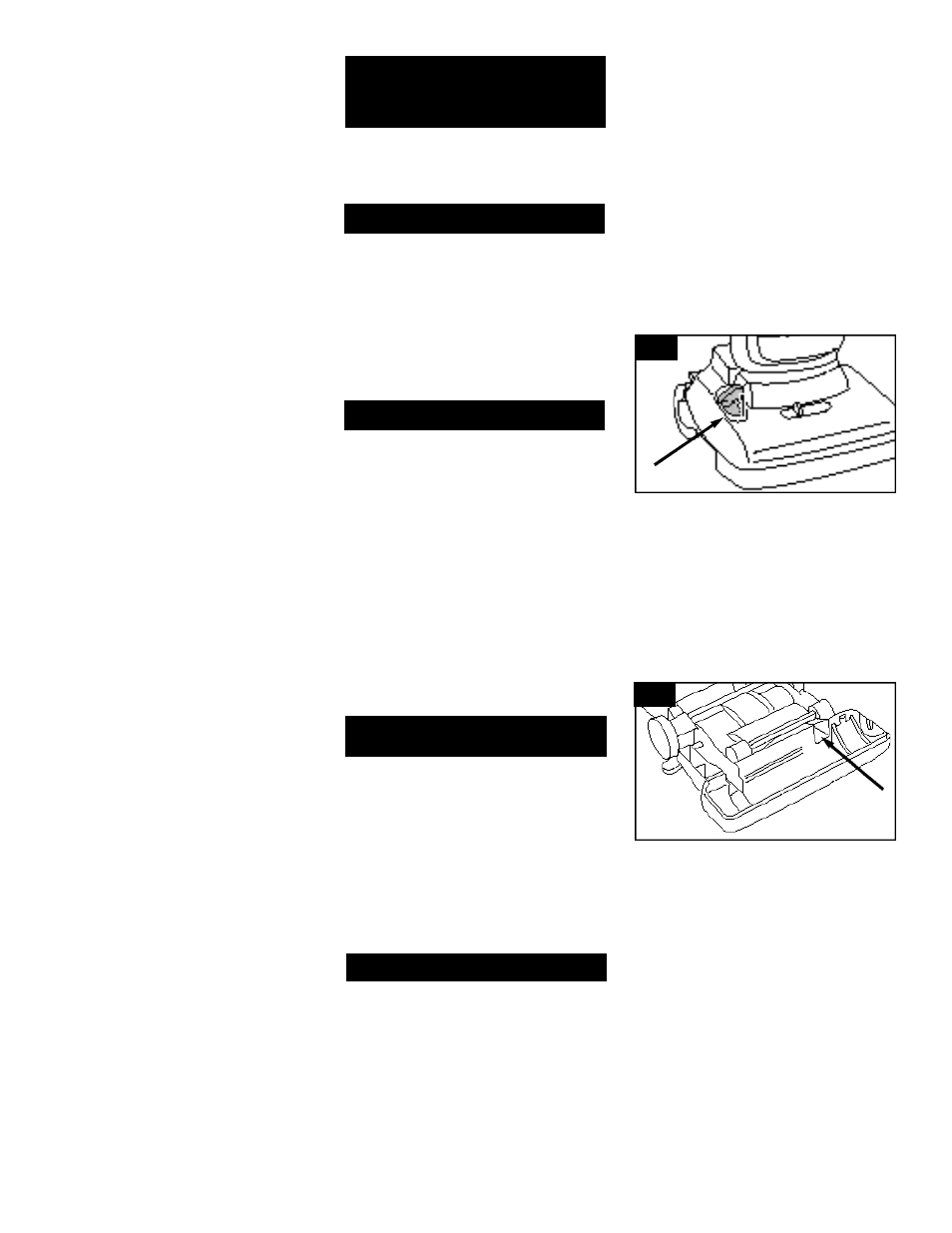 If you have a problem service, Hoover cleaning performance, Clearing blockages | Hoover Breathe Easy User Manual | Page 13 / 15