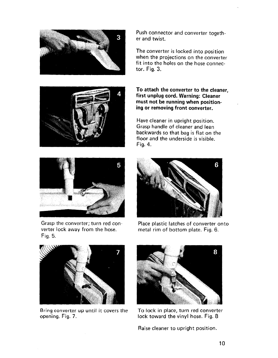 Hoover CONVERTIBLE U4057 User Manual | Page 11 / 20