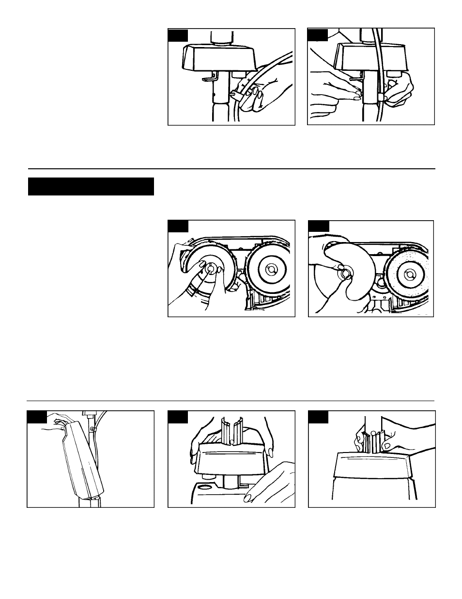 How to use, Connect handle, On-off switch | Attaching tank, Polarized plug, Attaching and removing brushes and pads | Hoover FloorMAX Supreme User Manual | Page 4 / 10