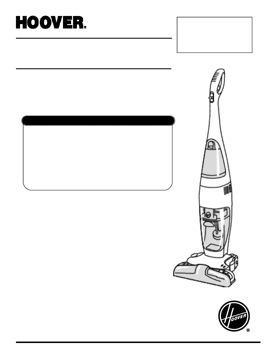 Hoover FloorMATETM The Hard Floor Cleaner User Manual | 16 pages