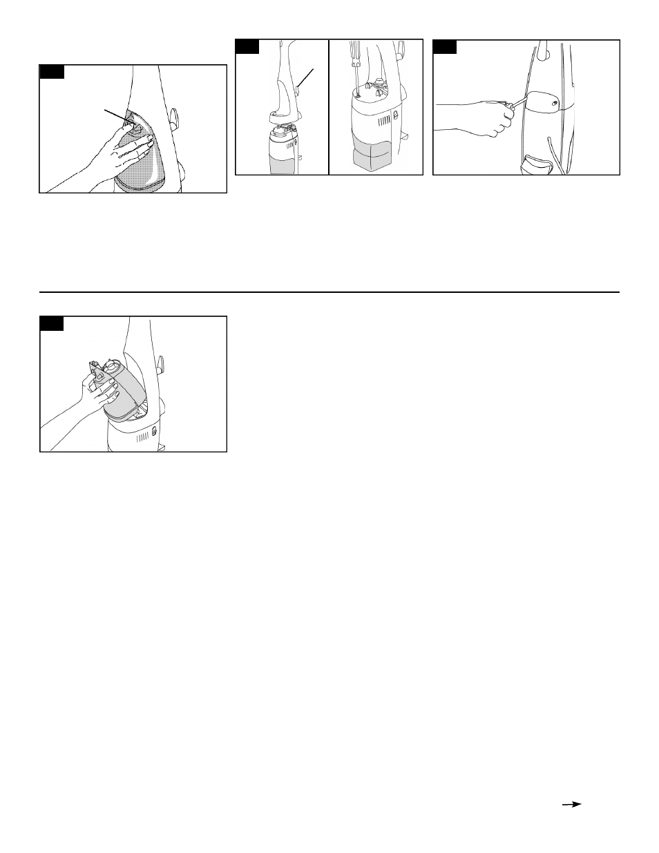 Assemble handle | Hoover FloorMATETM The Hard Floor Cleaner User Manual | Page 16 / 16