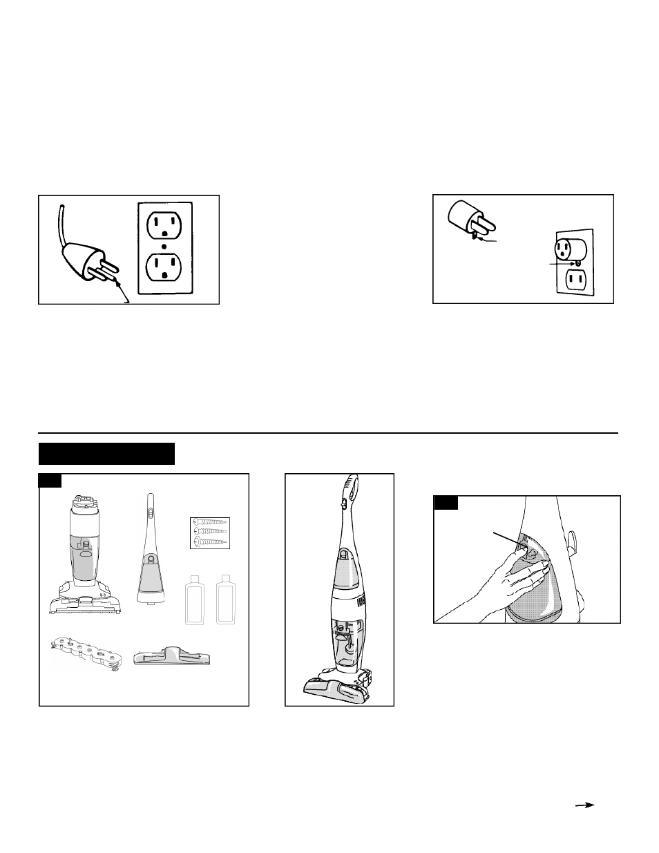 Danger, Assembly, Questions or concerns | Hoover FloorMATETM The Hard Floor Cleaner User Manual | Page 3 / 16