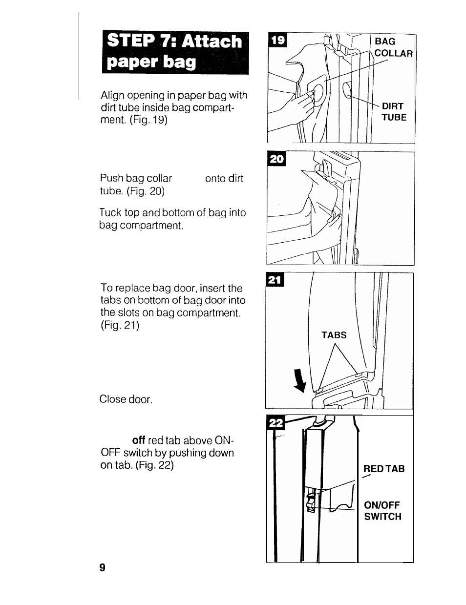 Hoover S1223 User Manual | Page 10 / 30