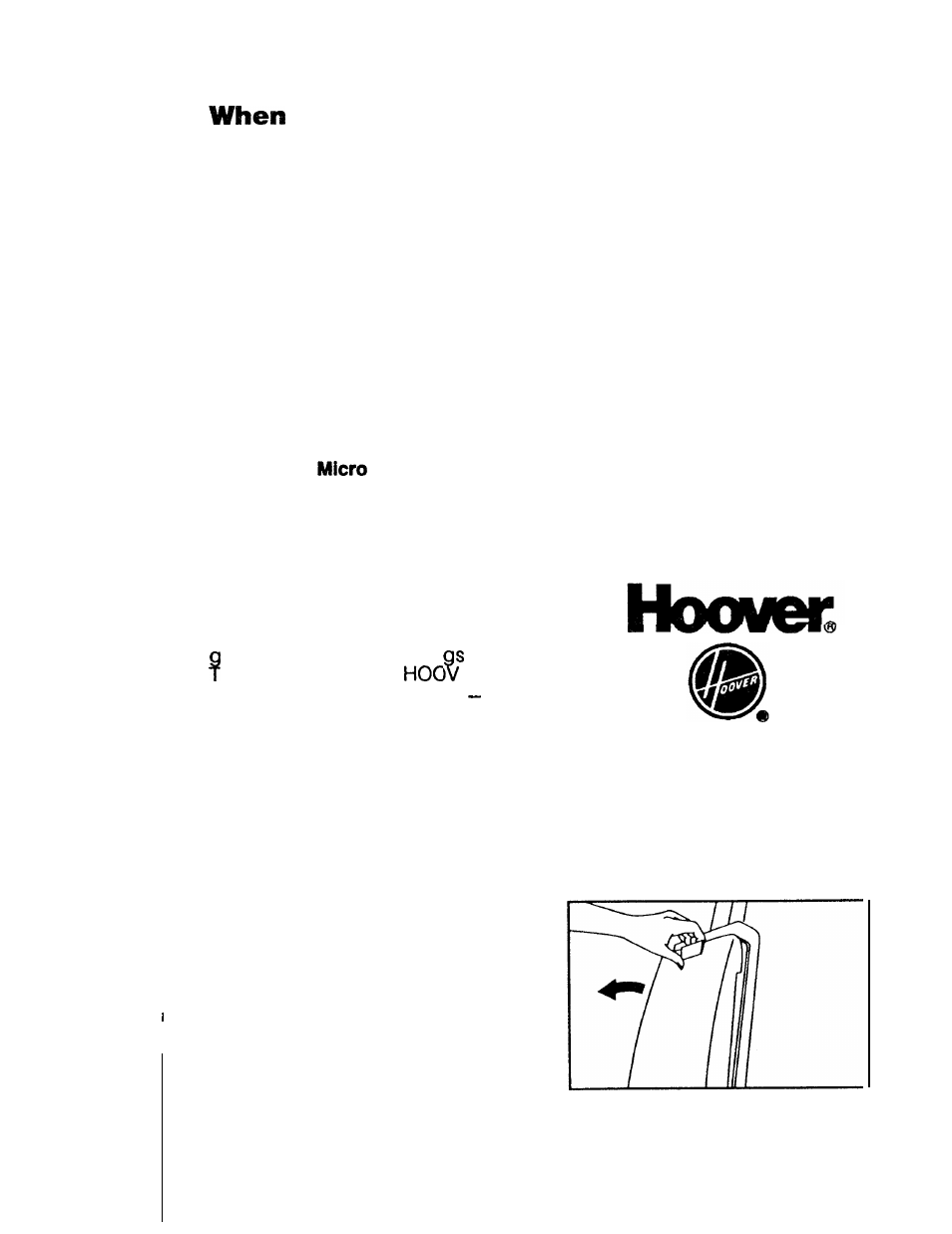 The bag, Where to buy, What to buy | How to replace | Hoover S1223 User Manual | Page 20 / 30