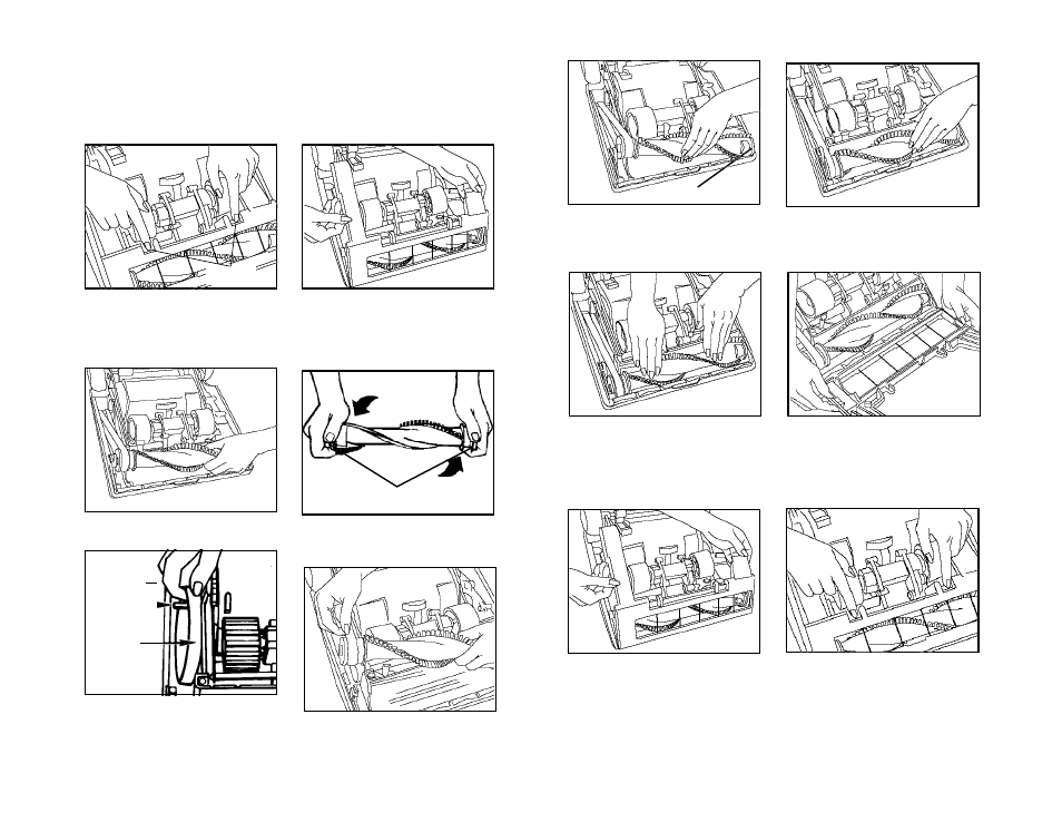 How to replace agitator belt | Hoover R3 7-96 User Manual | Page 11 / 14