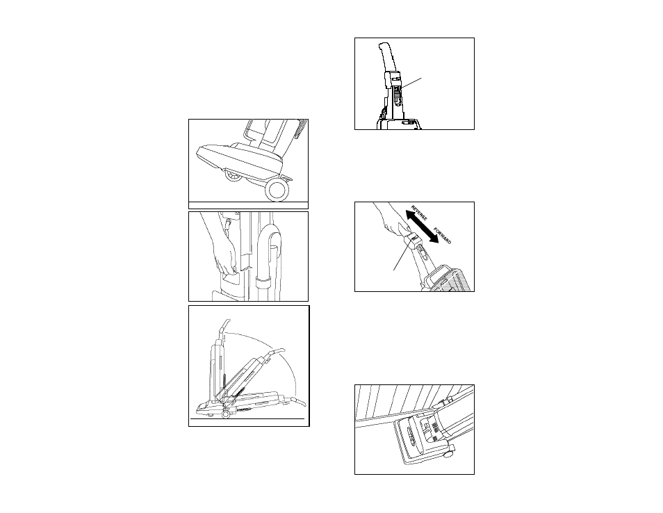 Self propel control button, How to use, Self propel feature | Edge cleaning, Handle positions, On-off switch | Hoover R3 7-96 User Manual | Page 5 / 14