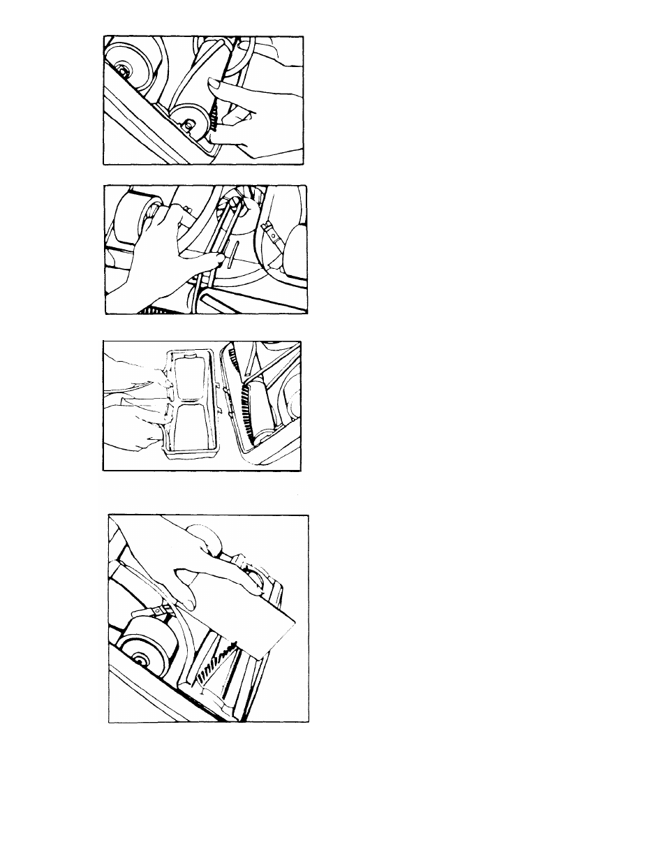 Agitator brushes | Hoover S1211 User Manual | Page 19 / 24