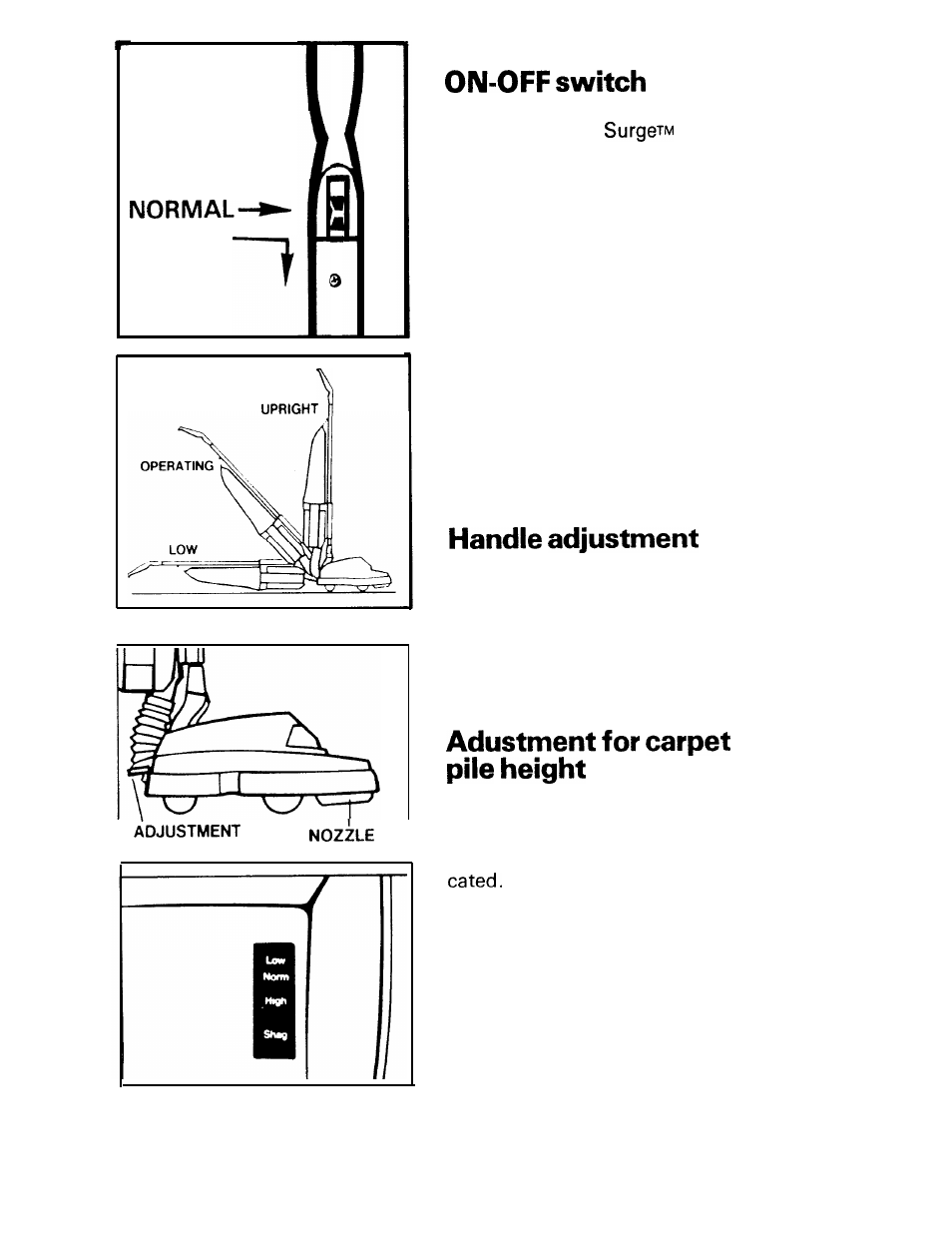 How to use | Hoover S1211 User Manual | Page 9 / 24