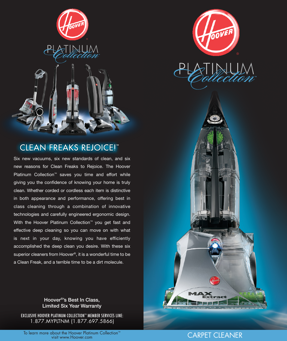 Pc carpet cleaner - web 4, Carpet cleaner | Hoover F8100900 User Manual | Page 4 / 4