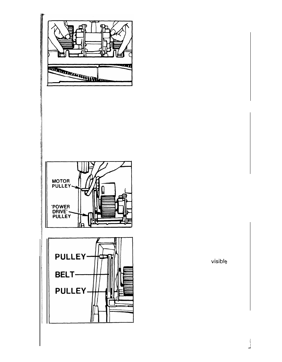 How to replace power drive belt | Hoover Z 400 User Manual | Page 19 / 28