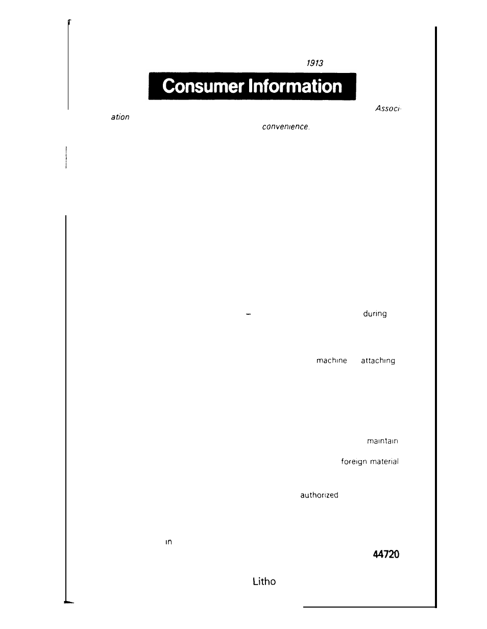 Vcma | Hoover Z 400 User Manual | Page 28 / 28