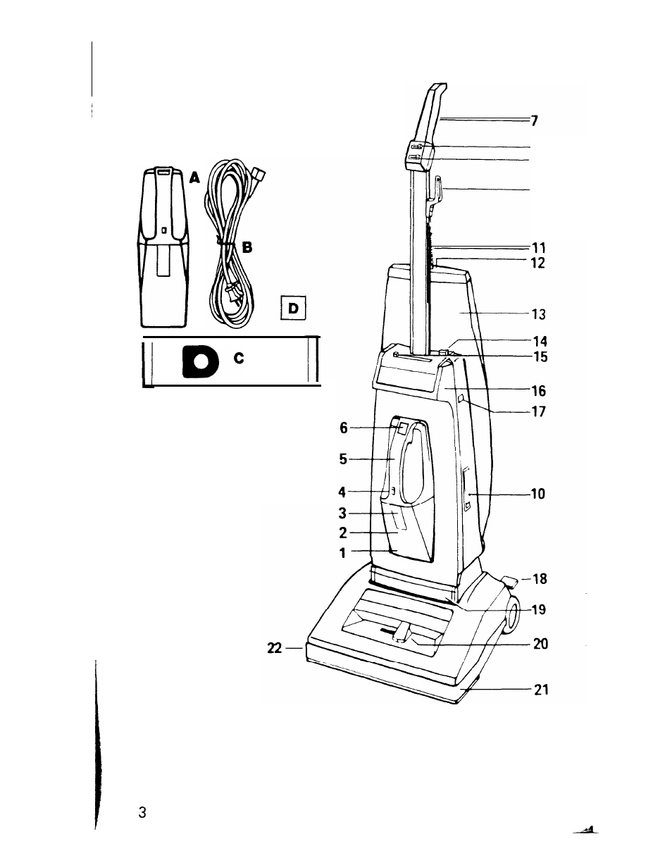 Unpacking | Hoover Z 400 User Manual | Page 4 / 28