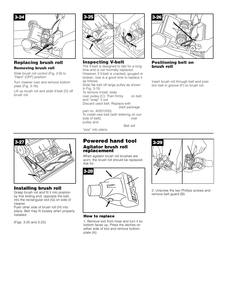 Powered hand tool | Hoover Self-Propelled WindTunnel Bagless with Powered Hand Tool User Manual | Page 11 / 36