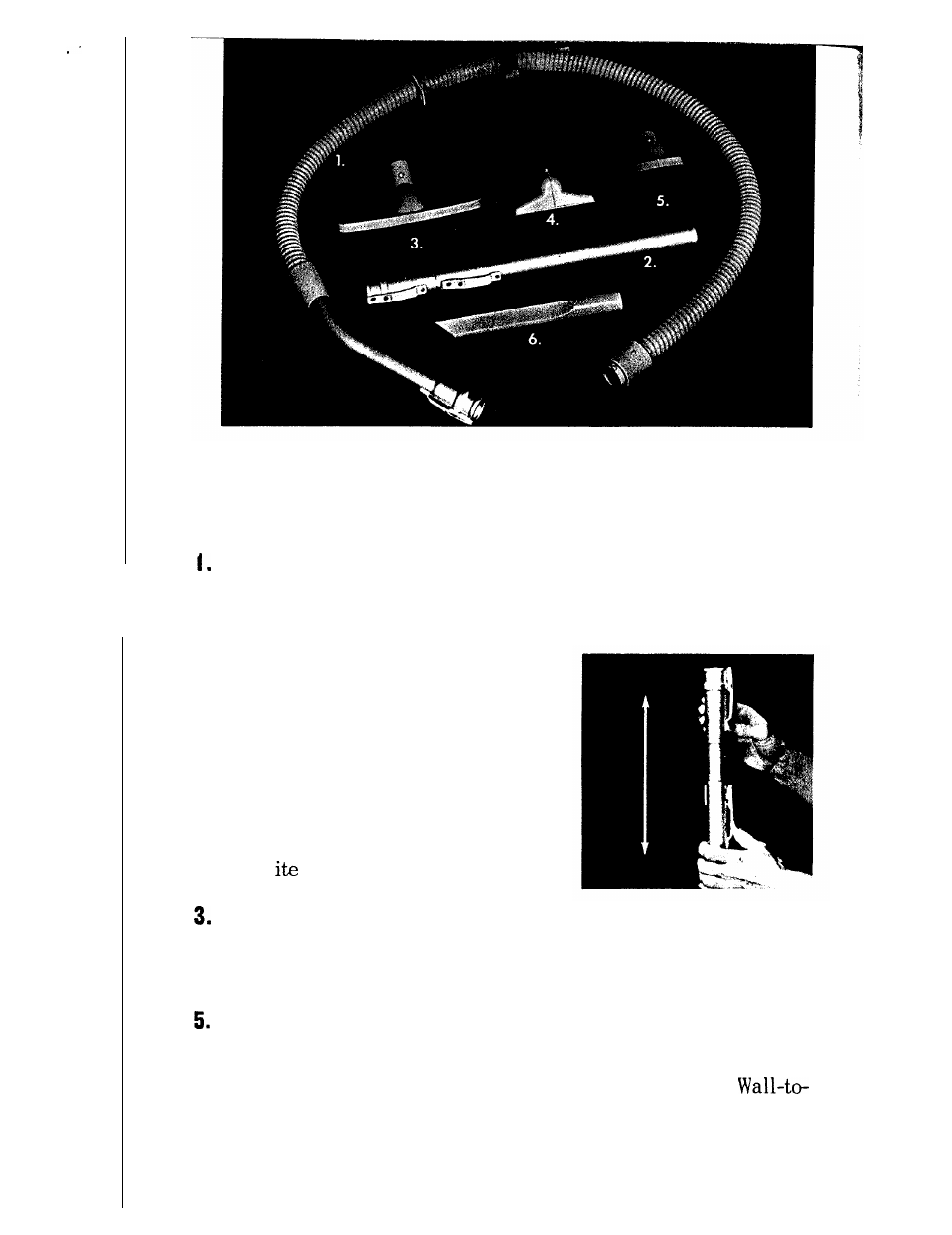 The cleaning tools | Hoover 1130 User Manual | Page 6 / 16