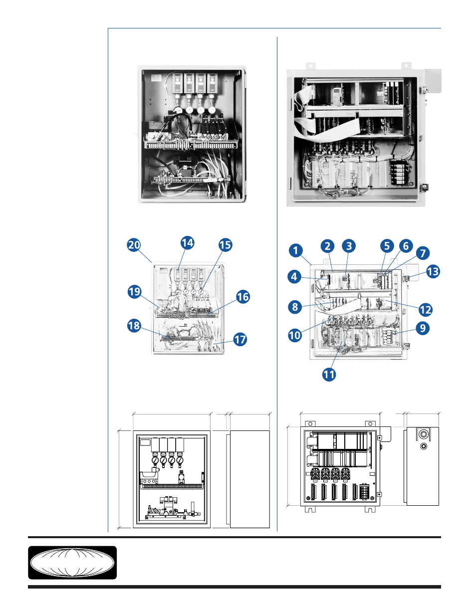 Key components, Hubbell industrial controls, inc, Hubbell | Hubbell Microprocessor Radio Locomotive Control 31200 User Manual | Page 4 / 4
