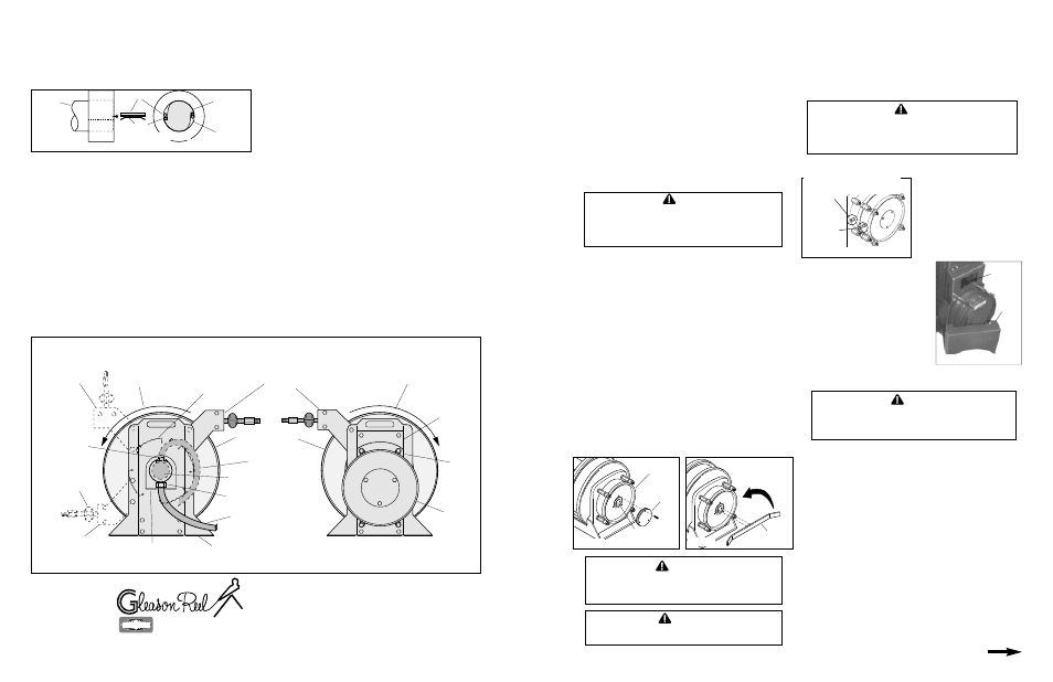 Installation and maintenance instructions, Uh24 universal hose reel-chain drive | Hubbell Universal Hose Reel-Chain Drive UH24 User Manual | Page 4 / 5