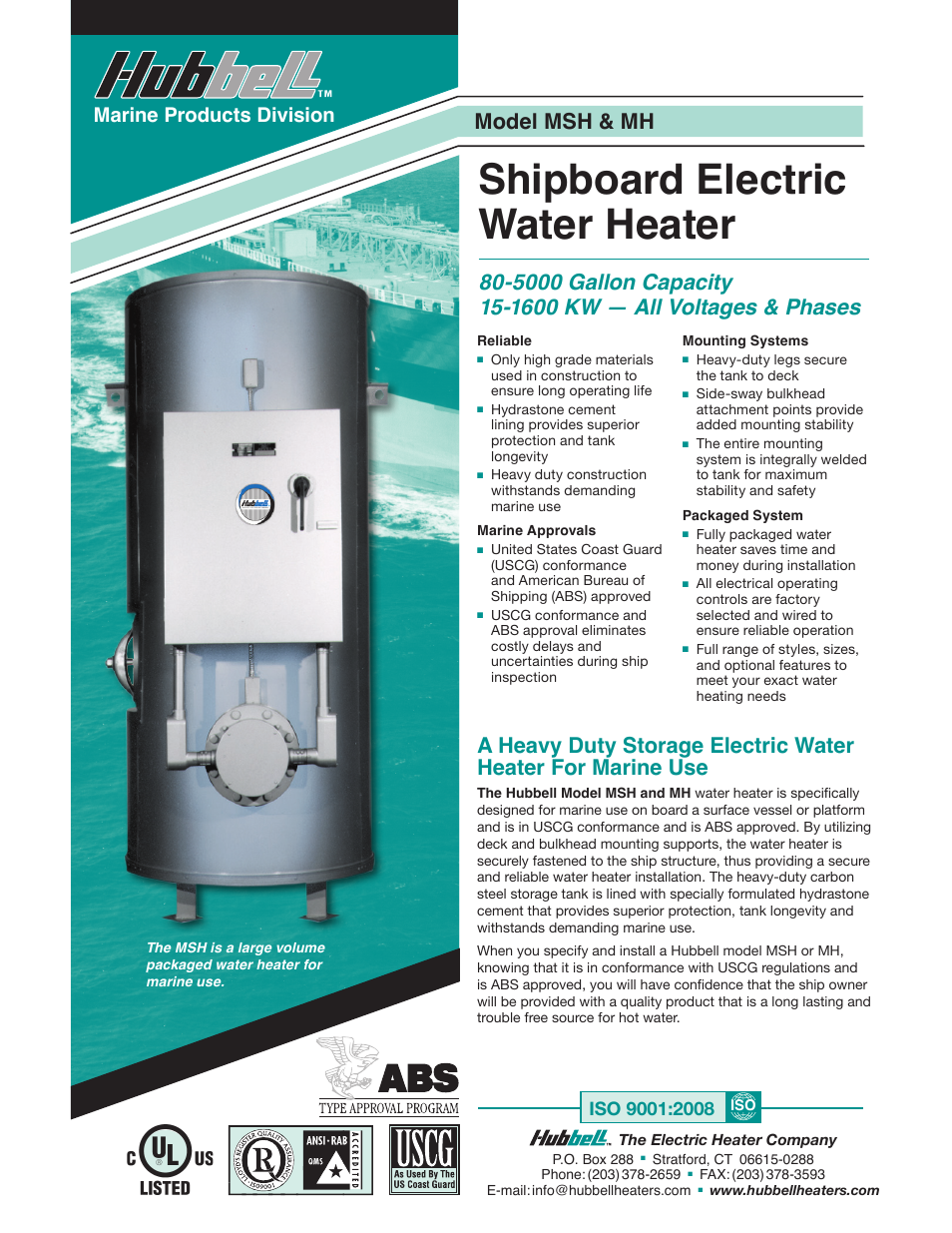 Hubbell MSH User Manual | 12 pages